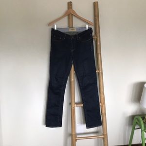 Anthropologie straight leg jeans.